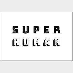 SuperHuman Posters and Art